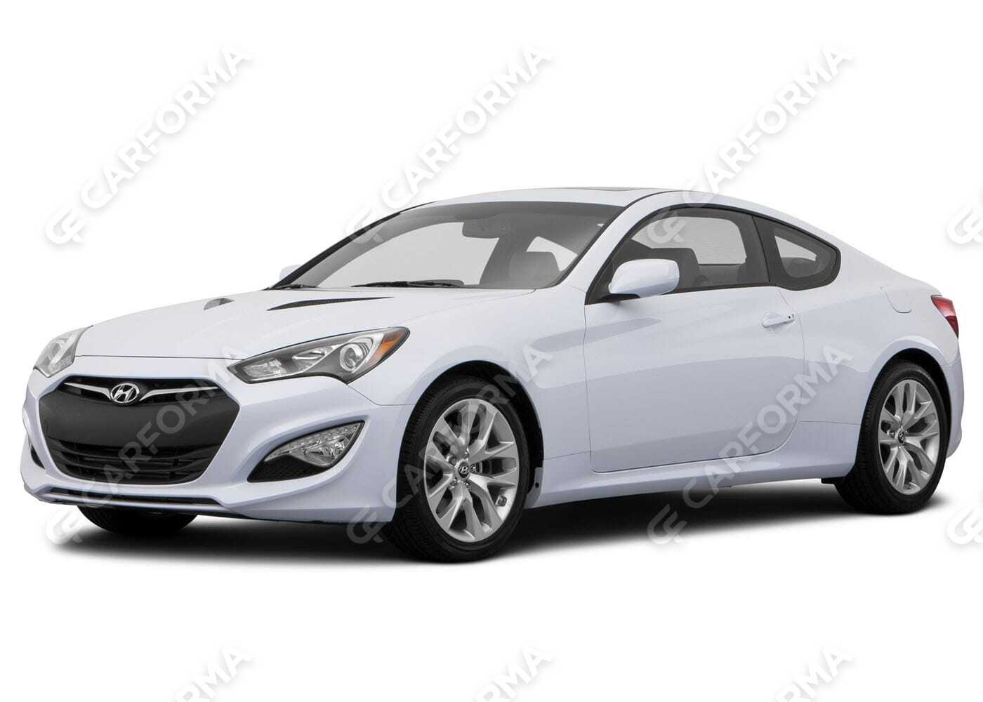 Ворсовые коврики на Hyundai Genesis Coupe I 2008&nbsp;-&nbsp;2014