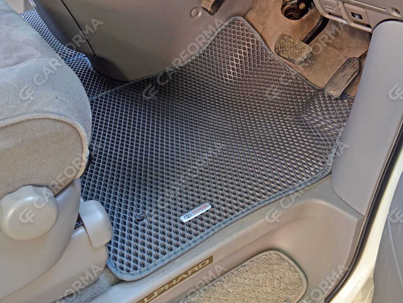 Ворсовые коврики на Toyota Alphard (H10) 2002&nbsp;-&nbsp;2008 в Череповеце