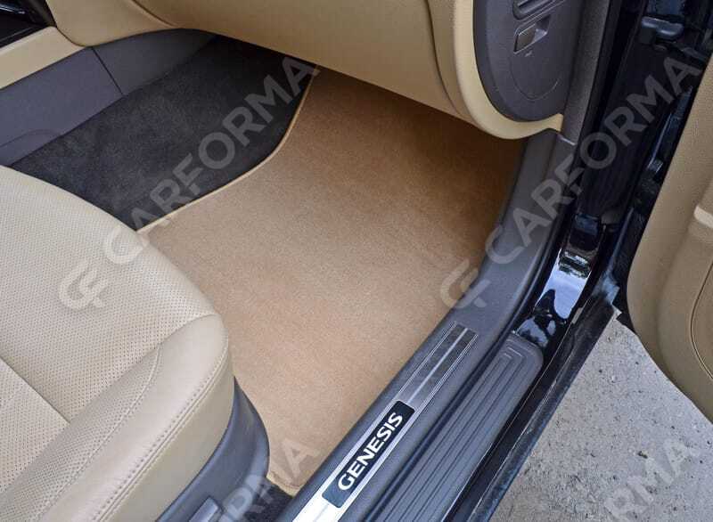 Ворсовые коврики на Hyundai Genesis I 2008&nbsp;-&nbsp;2014 в Череповеце