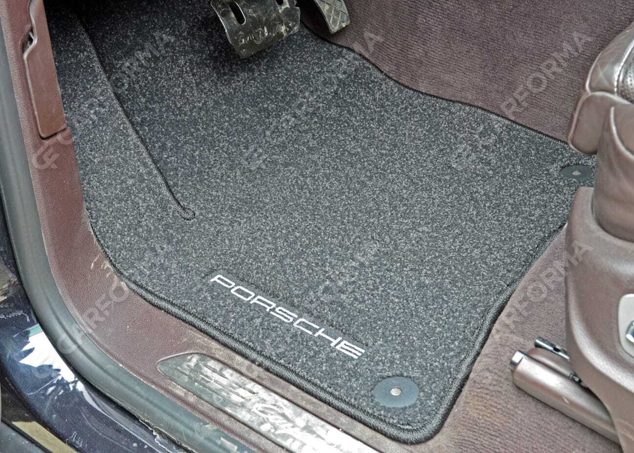 Ворсовые коврики на Porsche Cayenne II 2010&nbsp;-&nbsp;2018 в Череповеце