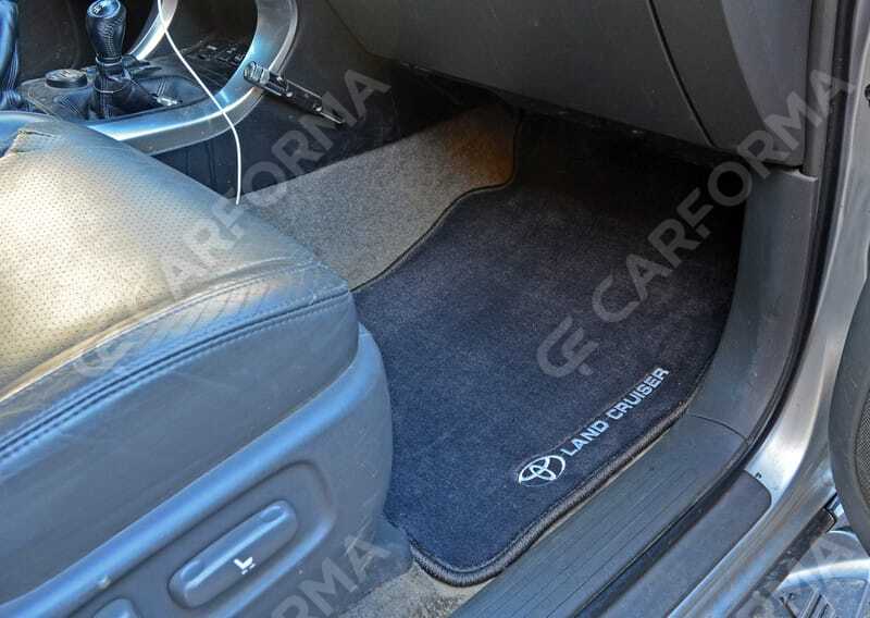 Ворсовые коврики на Toyota Land Cruiser Prado 120 2002&nbsp;-&nbsp;2009 в Череповеце