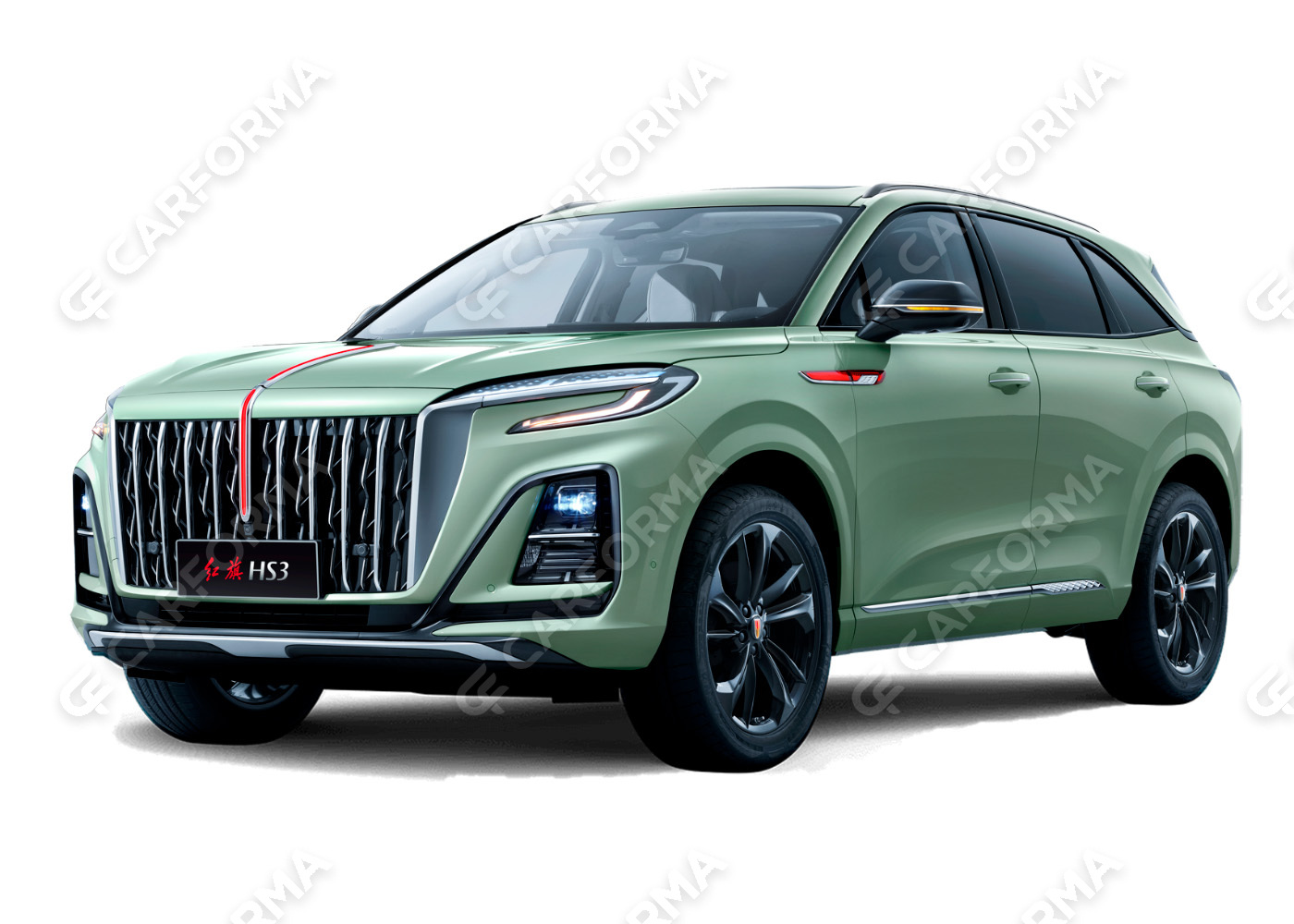 Ворсовые коврики на Hongqi HS3 2023&nbsp;-&nbsp;2026