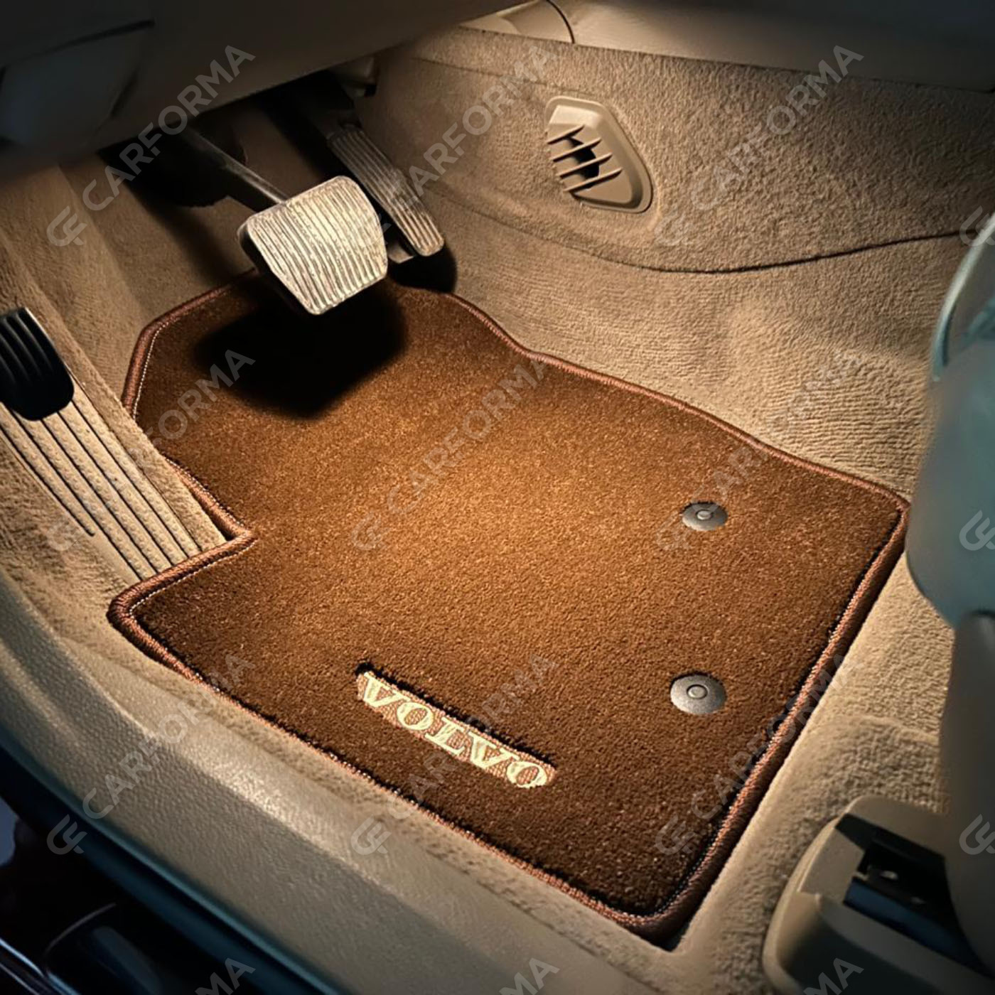 Ворсовые коврики на Volvo XC90 I 2002&nbsp;-&nbsp;2014 в Череповеце