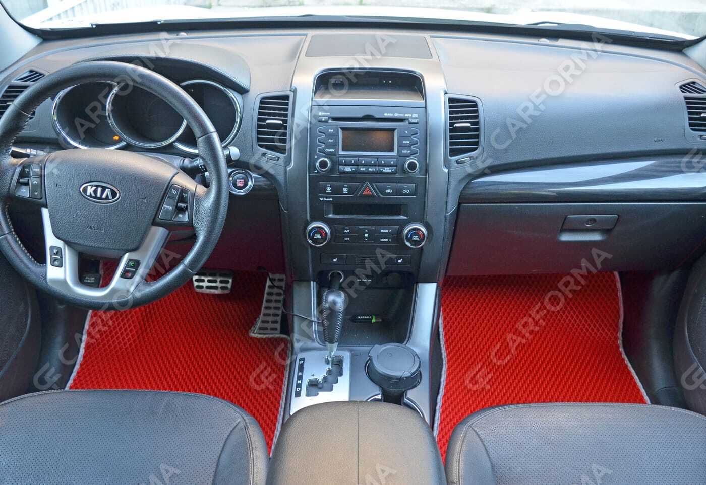 Ворсовые коврики на KIA Sorento II 2009&nbsp;-&nbsp;2012 в Череповеце