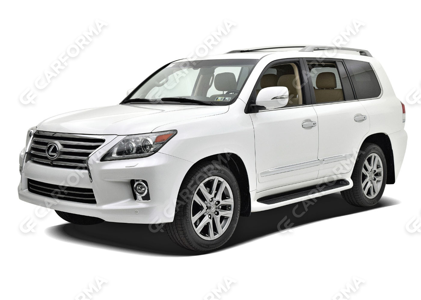 Ворсовые коврики на Lexus LX 570 и LX450d 2007&nbsp;-&nbsp;2023