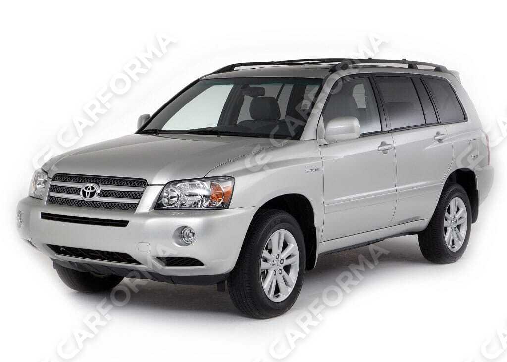 Ворсовые коврики на Toyota Highlander I 2001&nbsp;-&nbsp;2007