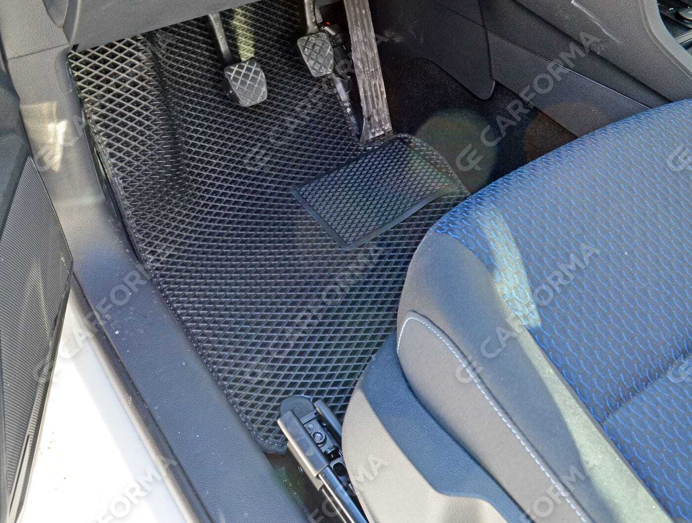 Ворсовые коврики на Volkswagen Caddy (2K) 2003&nbsp;-&nbsp;2020 в Череповеце