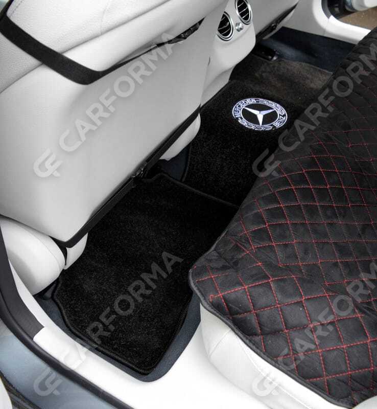 Ворсовые коврики на Mercedes C (W205) 2014&nbsp;-&nbsp;2023 в Череповеце