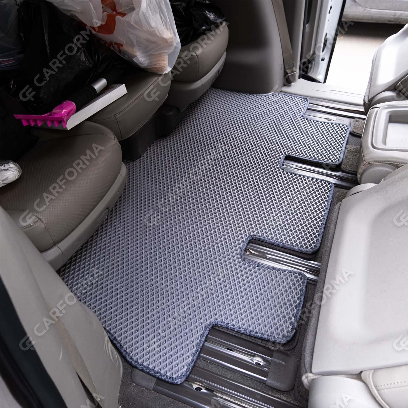 Ворсовые коврики на KIA Carnival III 9 мест и 11 мест 2014&nbsp;-&nbsp;2021 в Череповеце