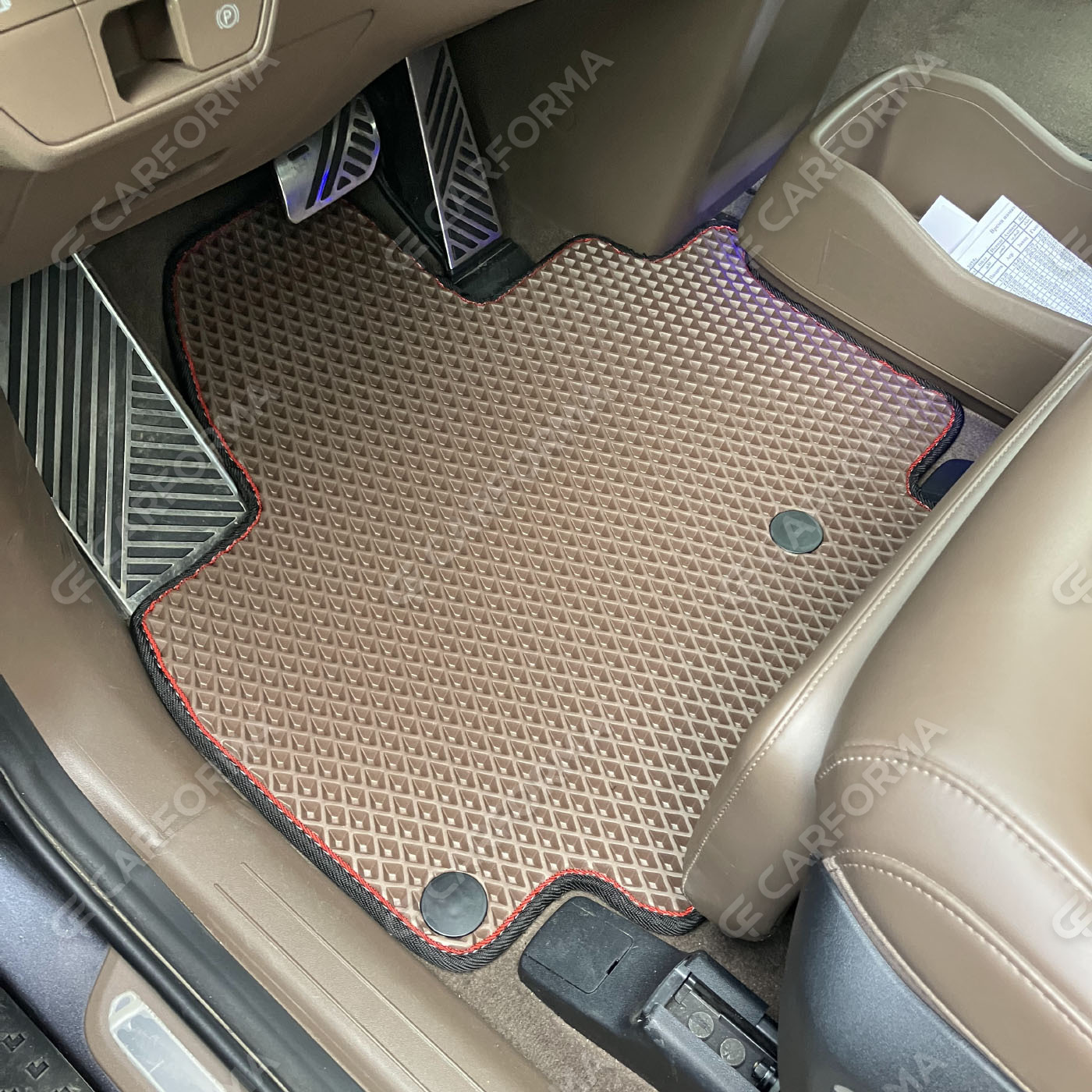 Ворсовые коврики на KIA EV9 2023&nbsp;-&nbsp;2026 в Череповеце