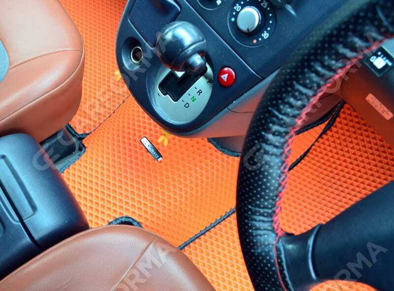 Ворсовые коврики на Mitsubishi Airtrek 2001&nbsp;-&nbsp;2008 в Череповеце