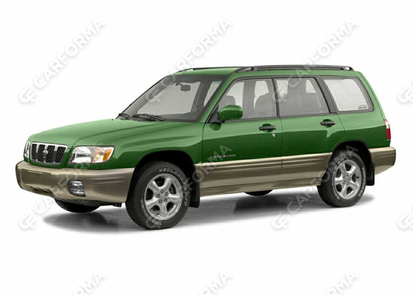 Ворсовые коврики на Subaru Forester I 1997&nbsp;-&nbsp;2002