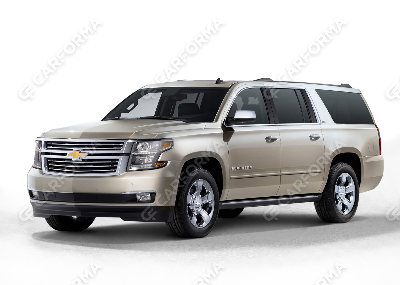 Ворсовые коврики на Chevrolet Suburban 2014&nbsp;-&nbsp;2020