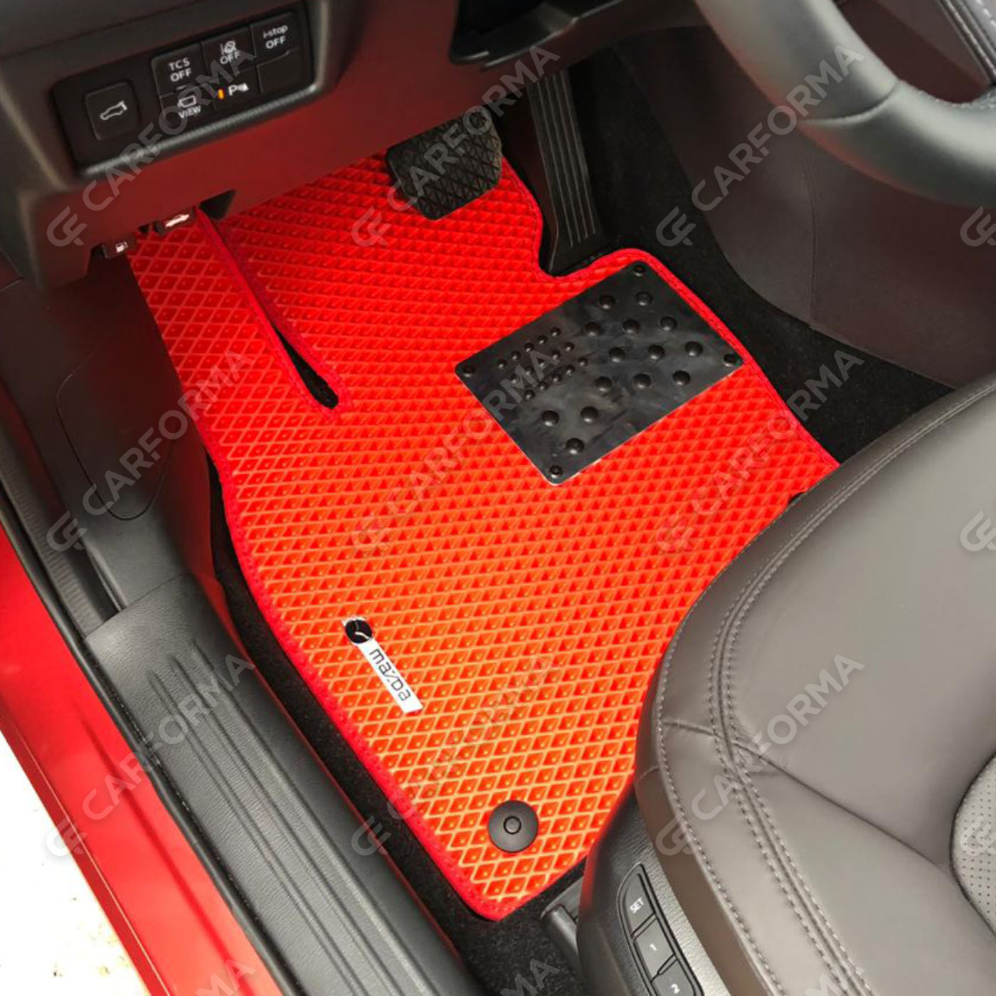 Ворсовые коврики на Mazda CX5 II 2016&nbsp;-&nbsp;2026 в Череповеце