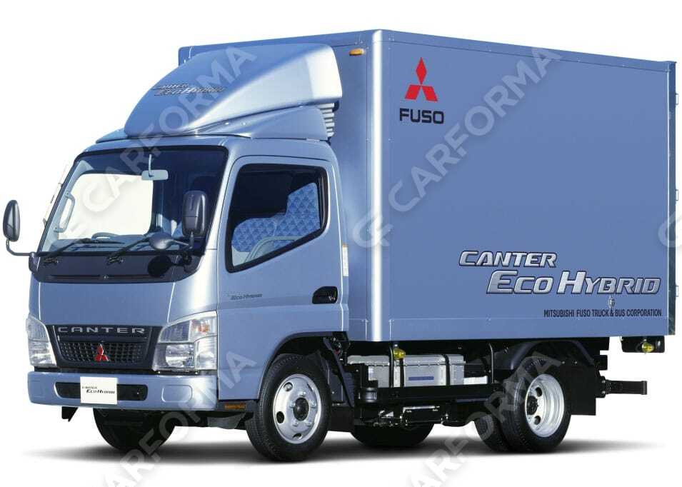 EVA коврики на Mitsubishi Fuso Canter VII узкая кабина 2002&nbsp;-&nbsp;2017