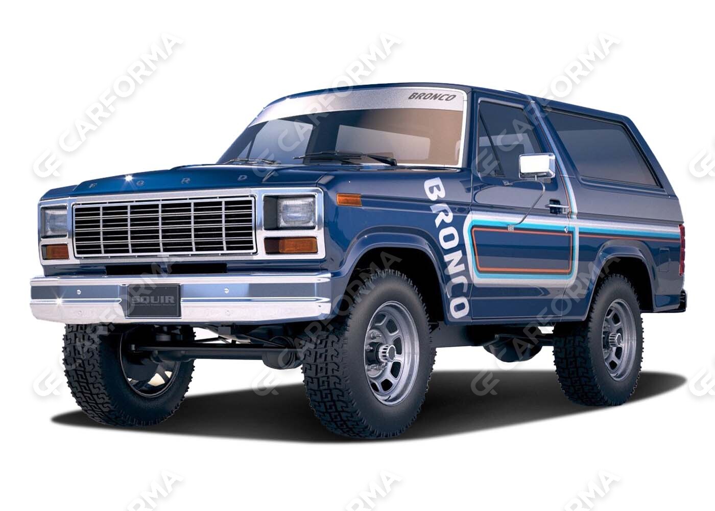 Ворсовые коврики на Ford Bronco III 1980&nbsp;-&nbsp;1986