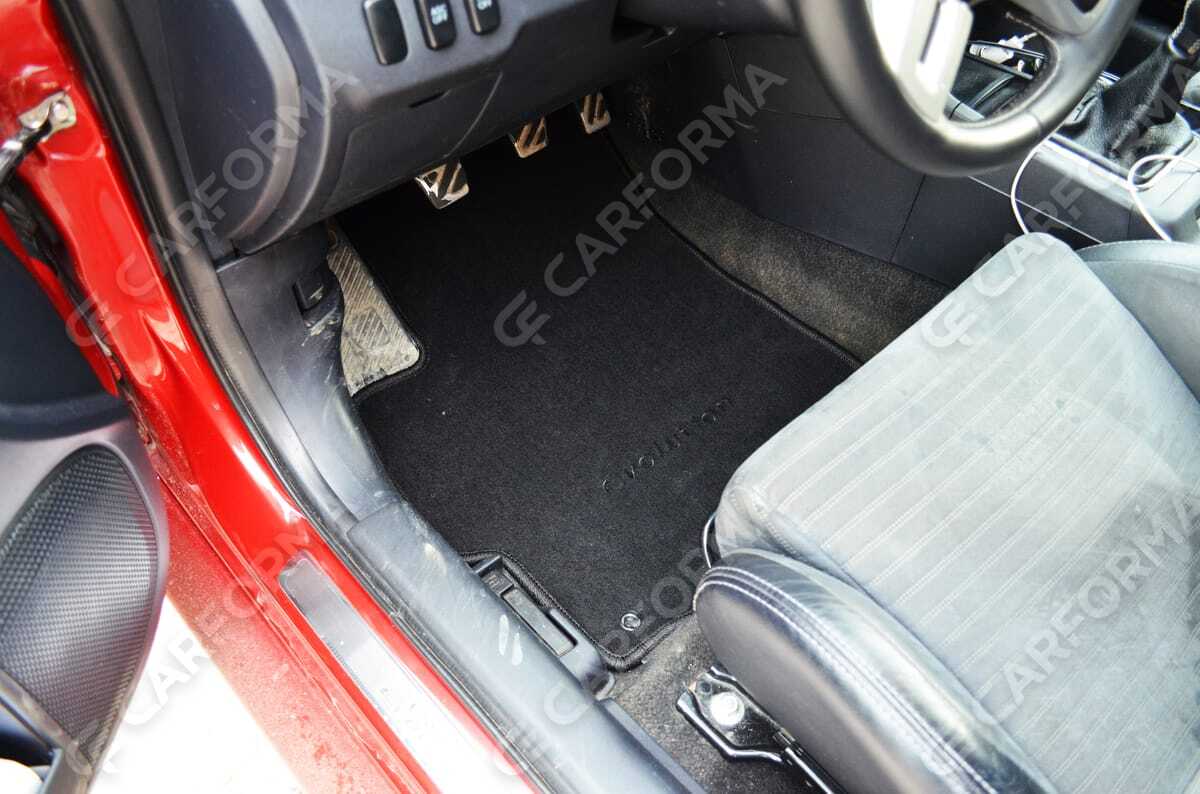Ворсовые коврики на Mitsubishi Lancer X 2007&nbsp;-&nbsp;2017 в Череповеце