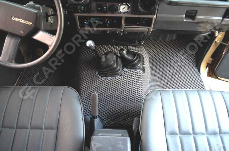 Ворсовые коврики на Toyota Land Cruiser 70 2006&nbsp;-&nbsp;2026 в Череповеце
