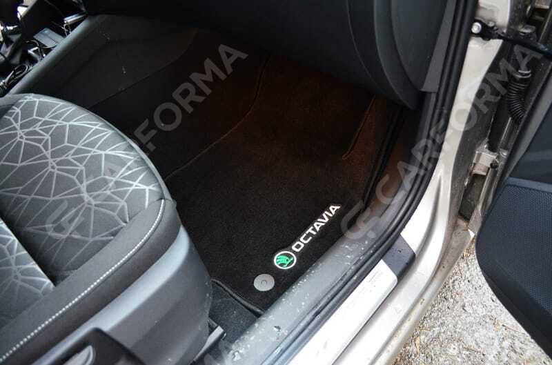 Ворсовые коврики на Skoda Octavia A7 2013&nbsp;-&nbsp;2020 в Череповеце