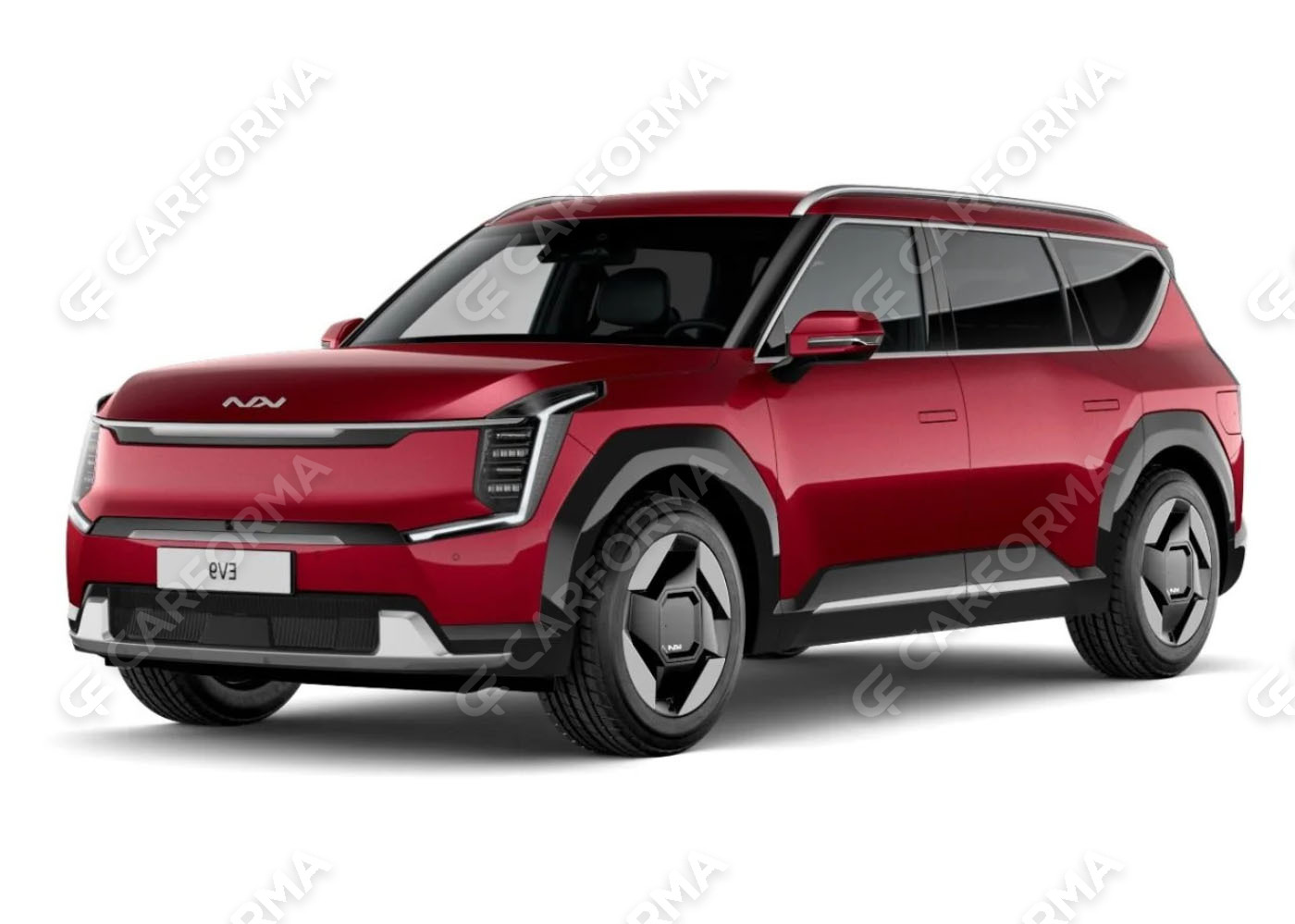 Ворсовые коврики на KIA EV9 2023&nbsp;-&nbsp;2026 в Череповеце