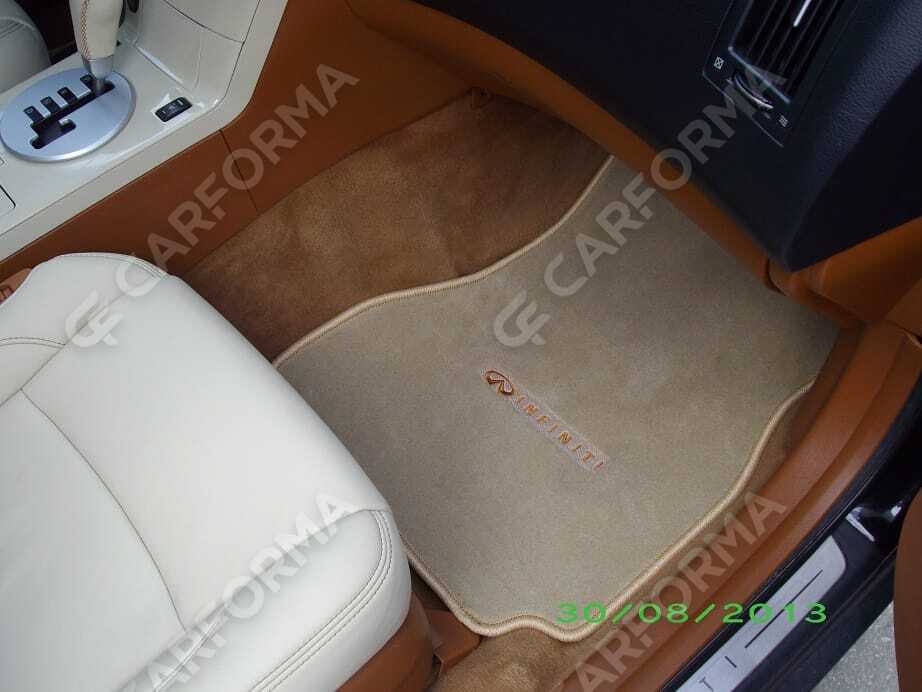 Ворсовые коврики на Infiniti FX I 2003&nbsp;-&nbsp;2008 в Череповеце