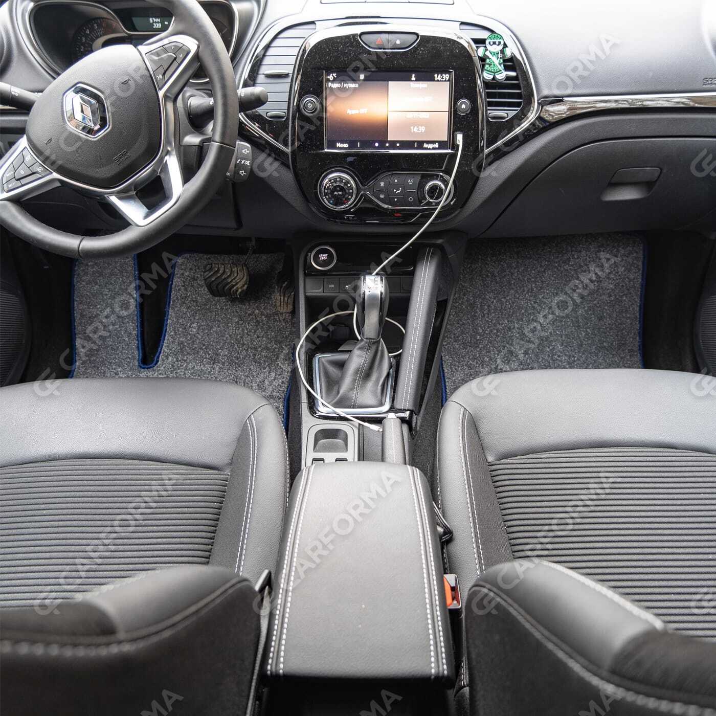 Ворсовые коврики на Renault Kaptur 2016&nbsp;-&nbsp;2022 в Череповеце