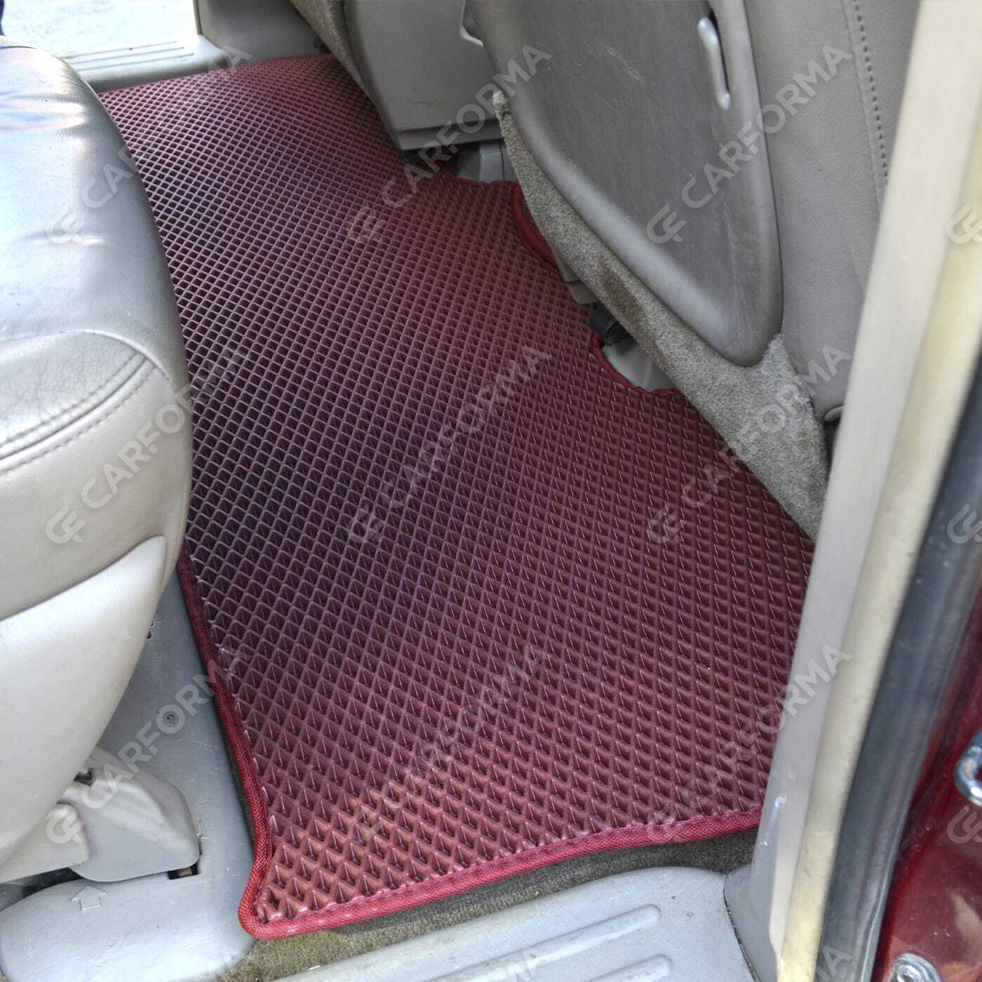 Ворсовые коврики на Toyota Sienna II 2003&nbsp;-&nbsp;2010 в Череповеце