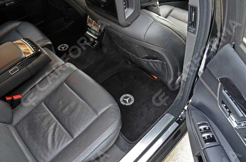 Ворсовые коврики на Mercedes S (W221) 2005&nbsp;-&nbsp;2013 в Череповеце