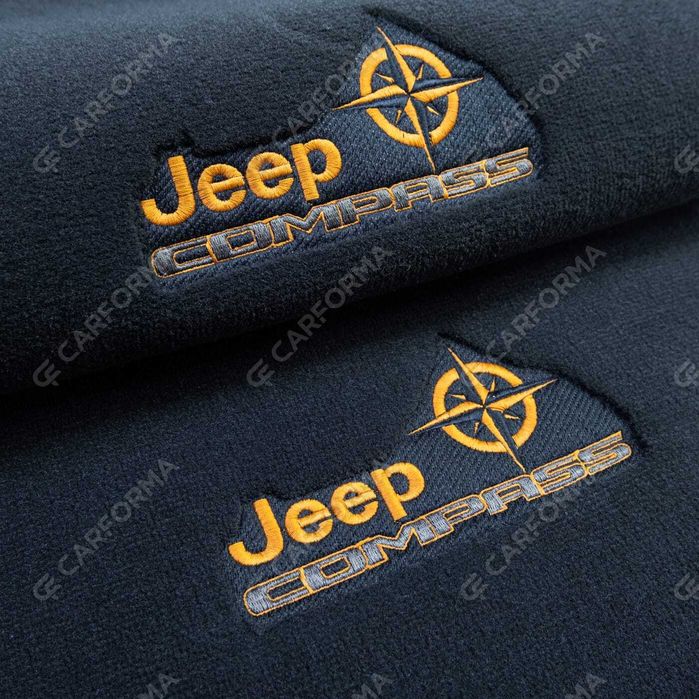 Ворсовые коврики на Jeep Compass (MP) 2016&nbsp;-&nbsp;2026 в Череповеце