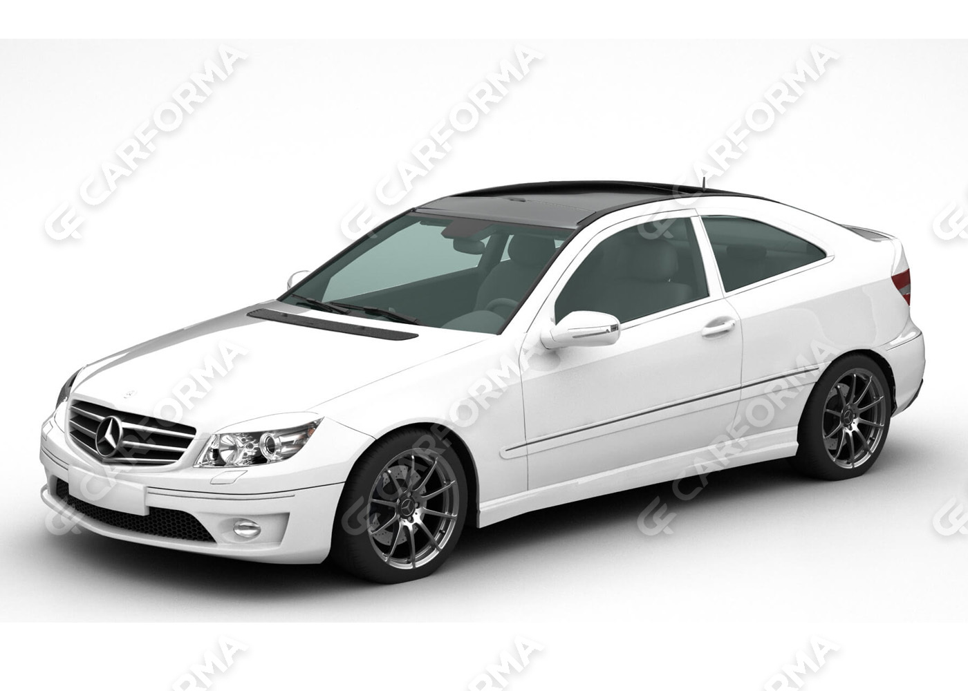 Ворсовые коврики на Mercedes CLC (CL203) 2008&nbsp;-&nbsp;2011 в Череповеце