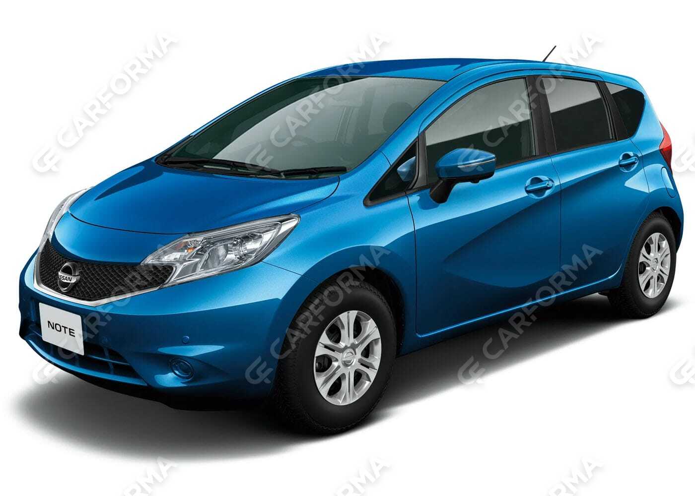 Ворсовые коврики на Nissan Note (E12) 2012&nbsp;-&nbsp;2020
