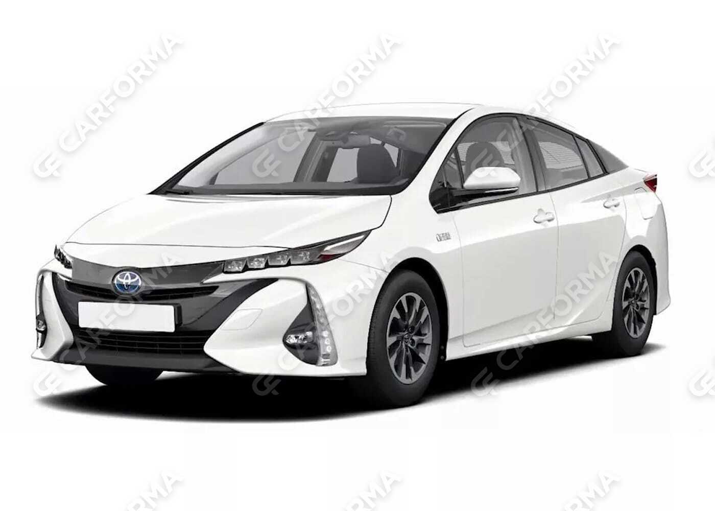 Ворсовые коврики на Toyota Prius PHV (50) 2016&nbsp;-&nbsp;2023