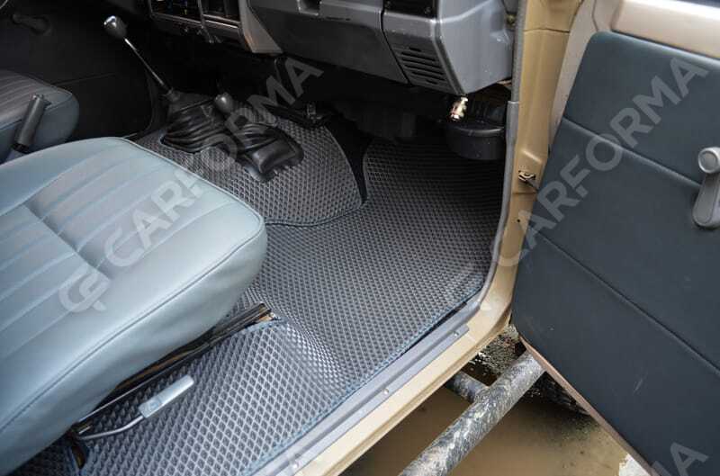 Ворсовые коврики на Toyota Land Cruiser 70 2006&nbsp;-&nbsp;2026 в Череповеце
