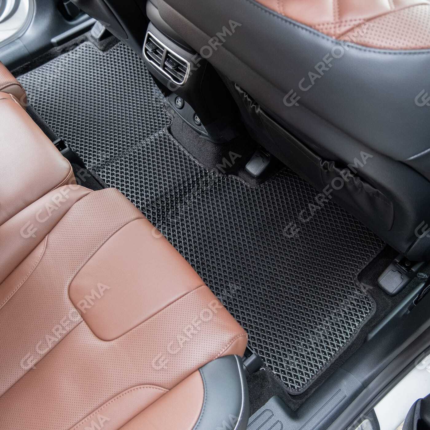 Ворсовые коврики на Hyundai Santa Fe IV рестайлинг 2020&nbsp;-&nbsp;2026 в Череповеце