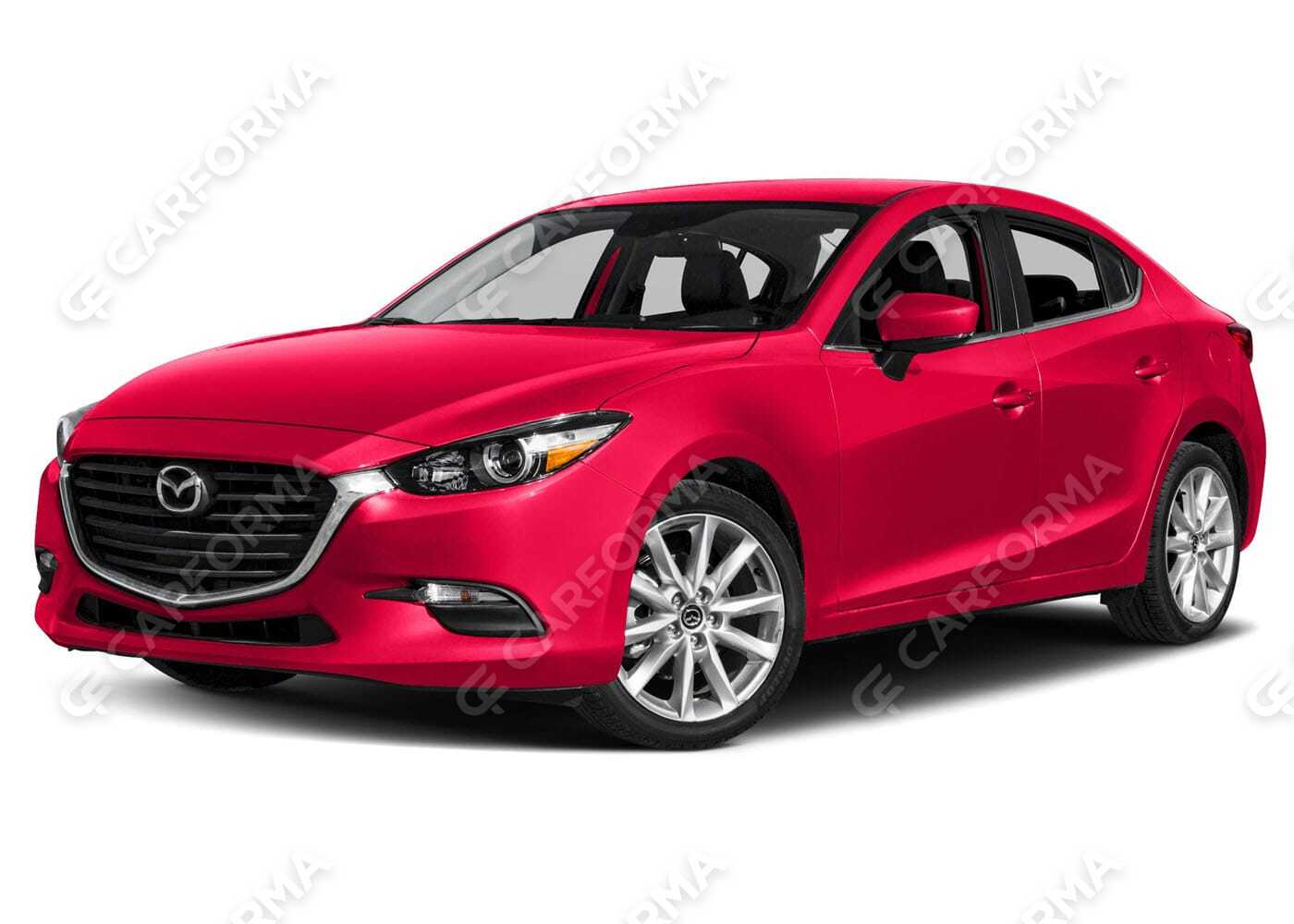 Ворсовые коврики на Mazda 3 2013&nbsp;-&nbsp;2019
