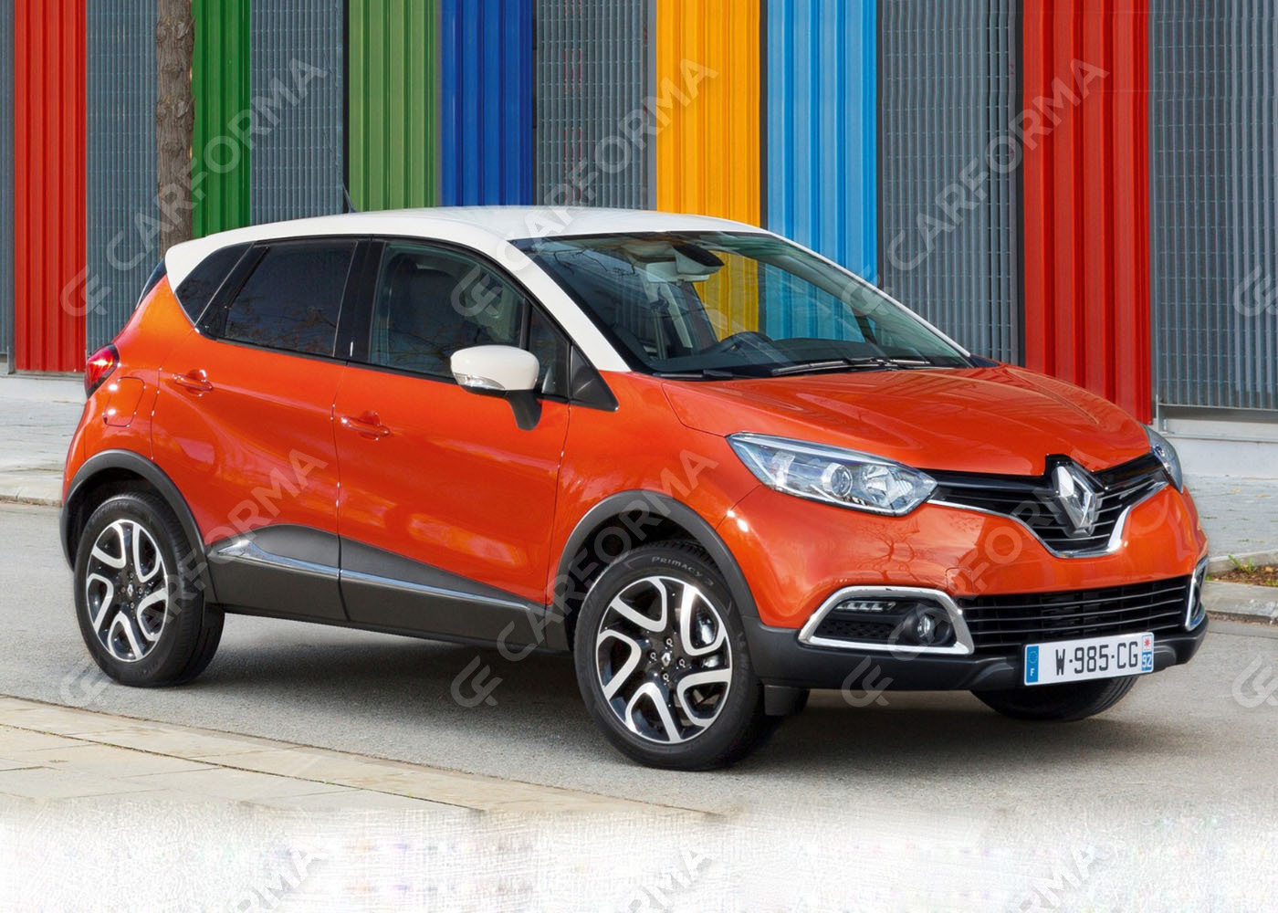 Ворсовые коврики на Renault Captur I 2012&nbsp;-&nbsp;2019