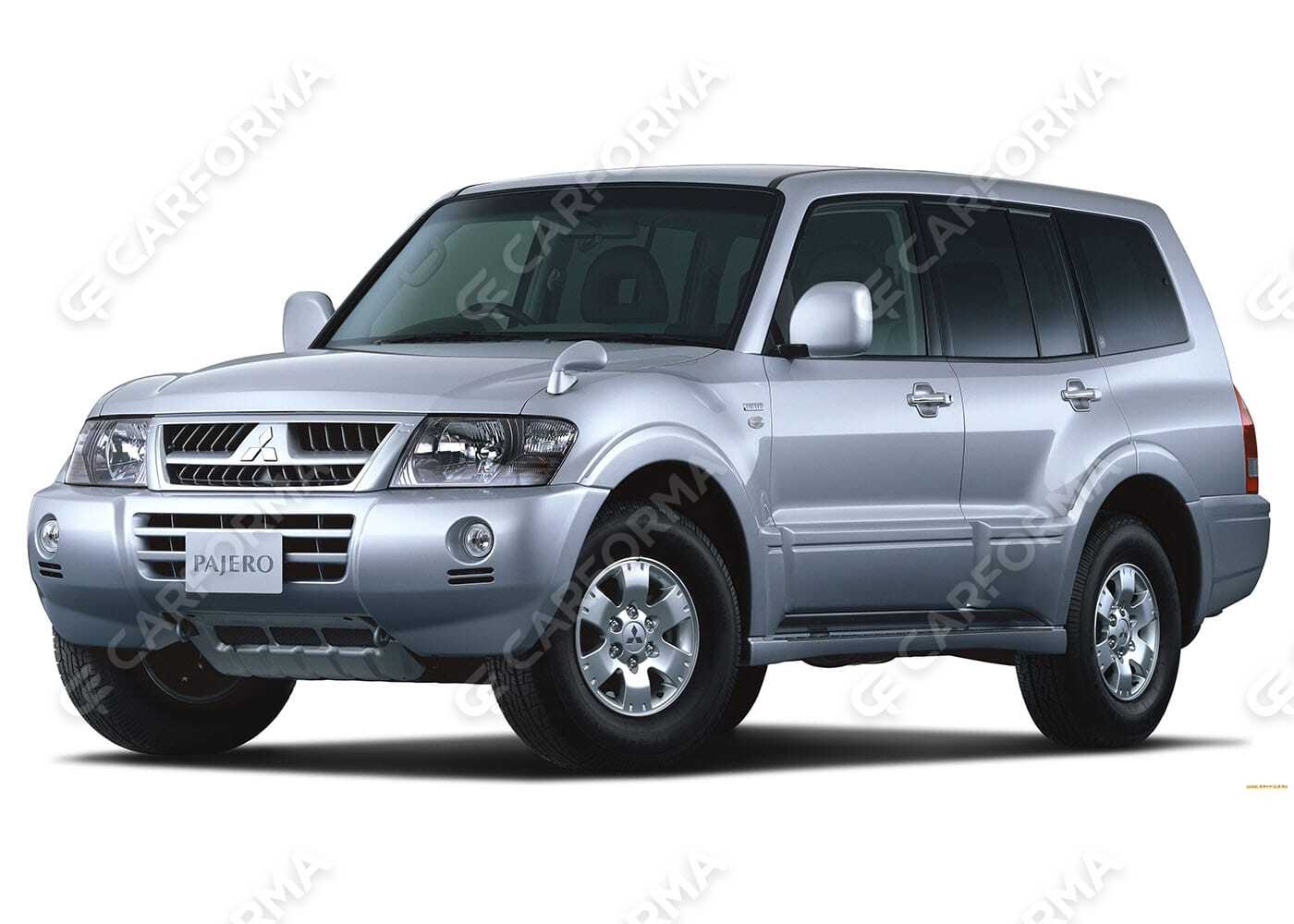 Ворсовые коврики на Mitsubishi Pajero III 1999&nbsp;-&nbsp;2006