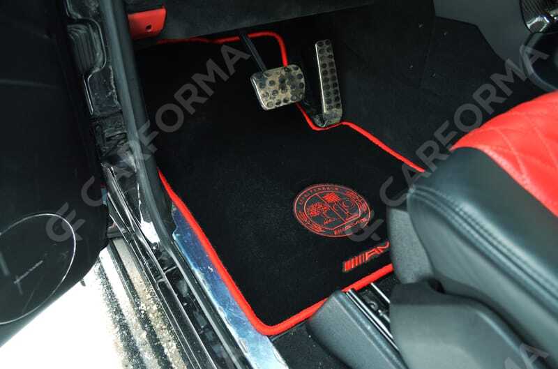 Ворсовые коврики на Mercedes G (W463) рестайлинг 2001&nbsp;-&nbsp;2018 в Череповеце