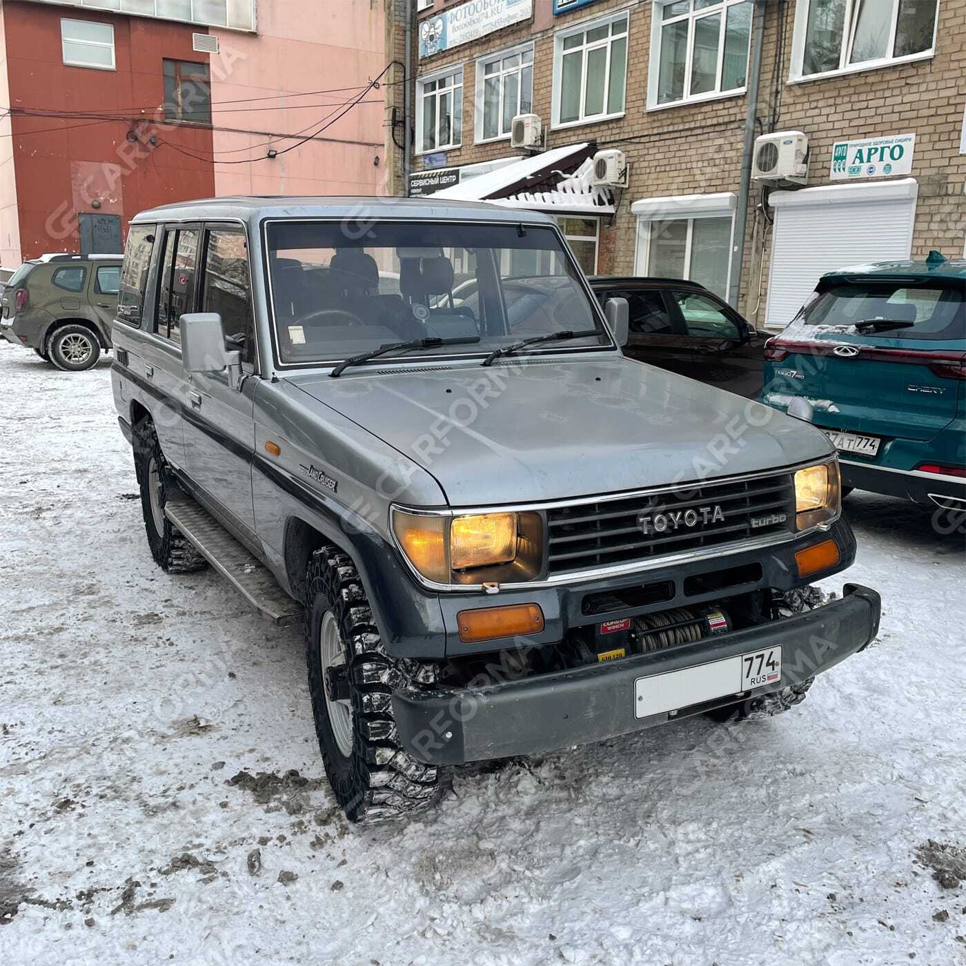 Ворсовые коврики на Toyota Land Cruiser 70 2006&nbsp;-&nbsp;2026 в Череповеце