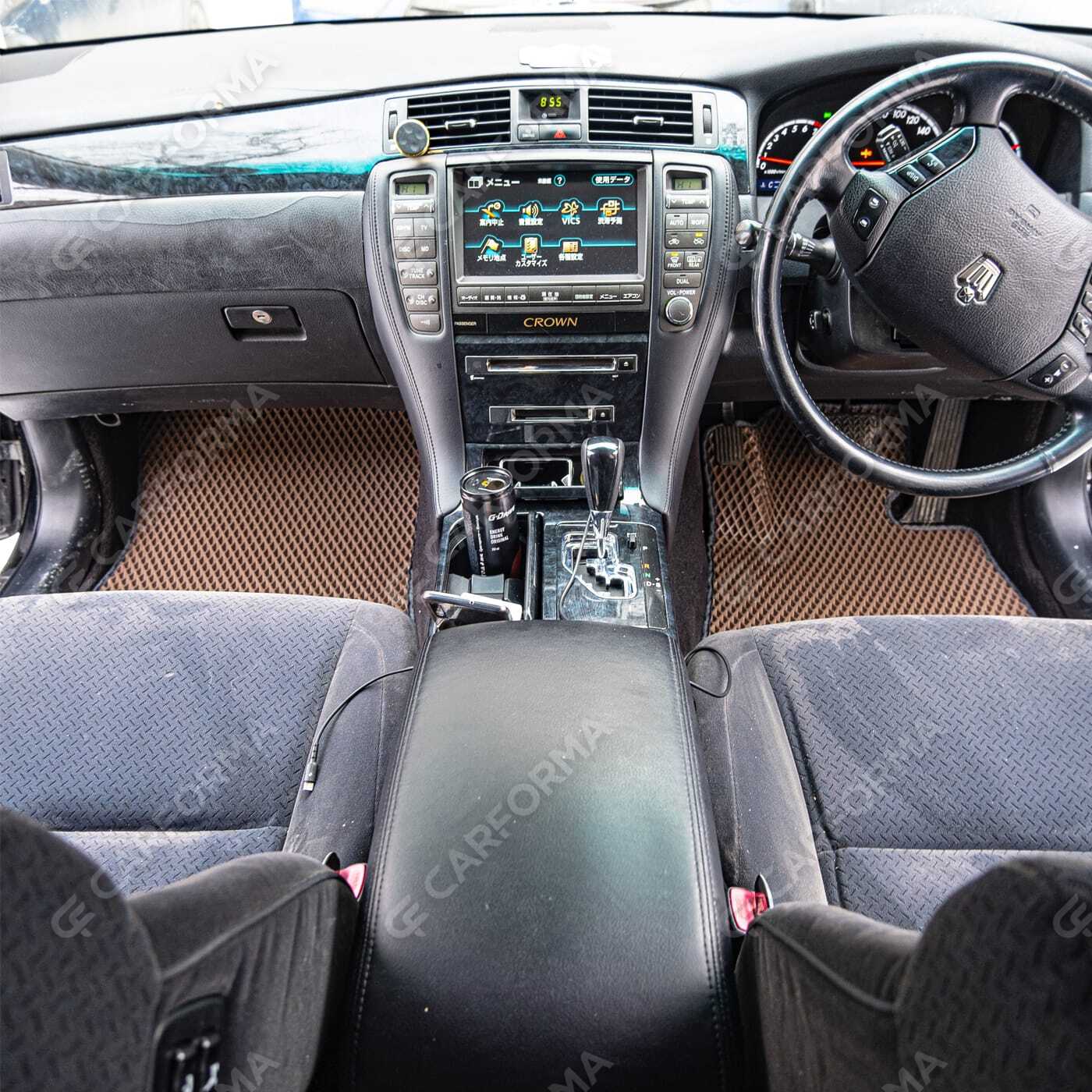 Ворсовые коврики на Toyota Crown (S180) 2003&nbsp;-&nbsp;2008 в Череповеце