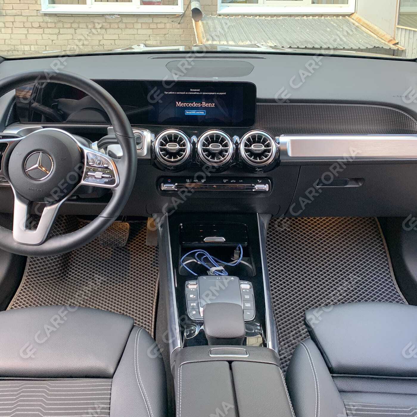 Ворсовые коврики на Mercedes GLB (X247) 2019&nbsp;-&nbsp;2026 в Череповеце