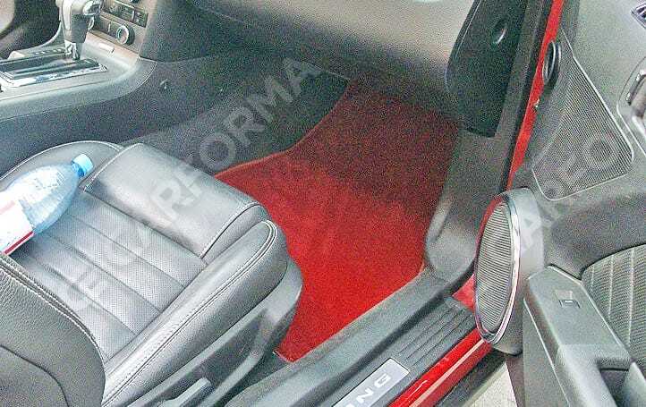 Ворсовые коврики на Ford Mustang V 2004&nbsp;-&nbsp;2014 в Череповеце