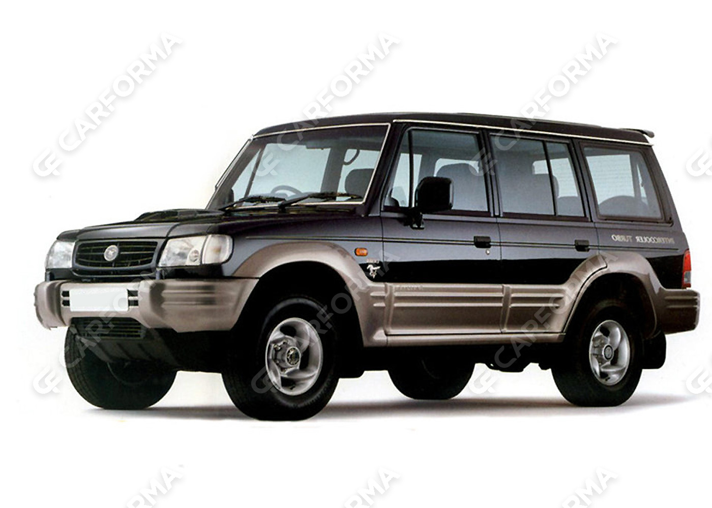 Ворсовые коврики на Hyundai Galloper II 1997&nbsp;-&nbsp;2003