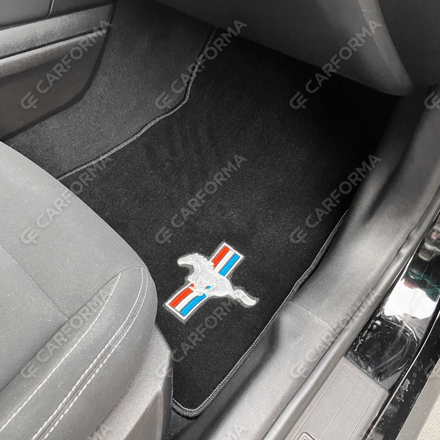 Ворсовые коврики на Ford Mustang VI 2013&nbsp;-&nbsp;2023 в Череповеце