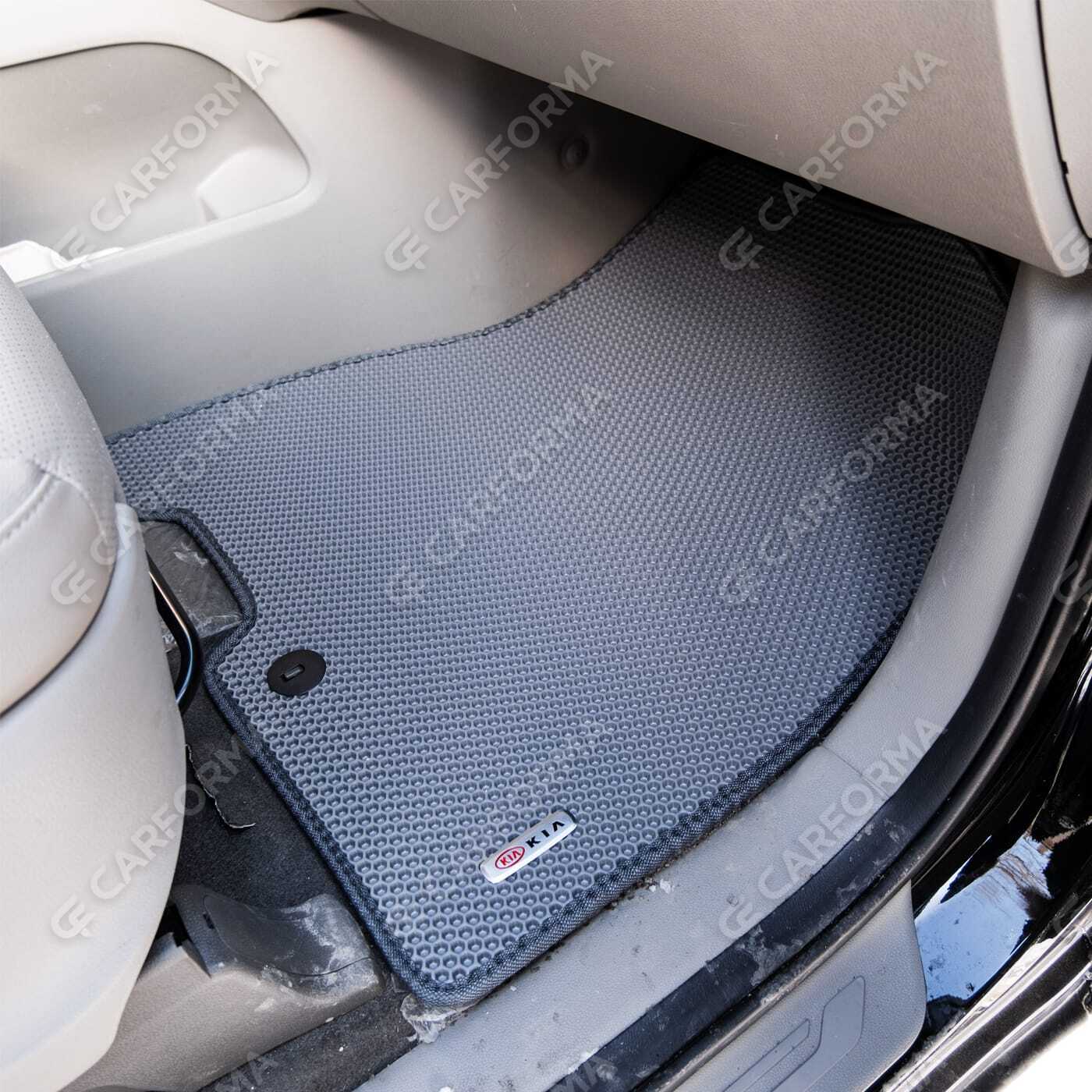 Ворсовые коврики на KIA Carnival III 7 мест 2014&nbsp;-&nbsp;2021 в Череповеце