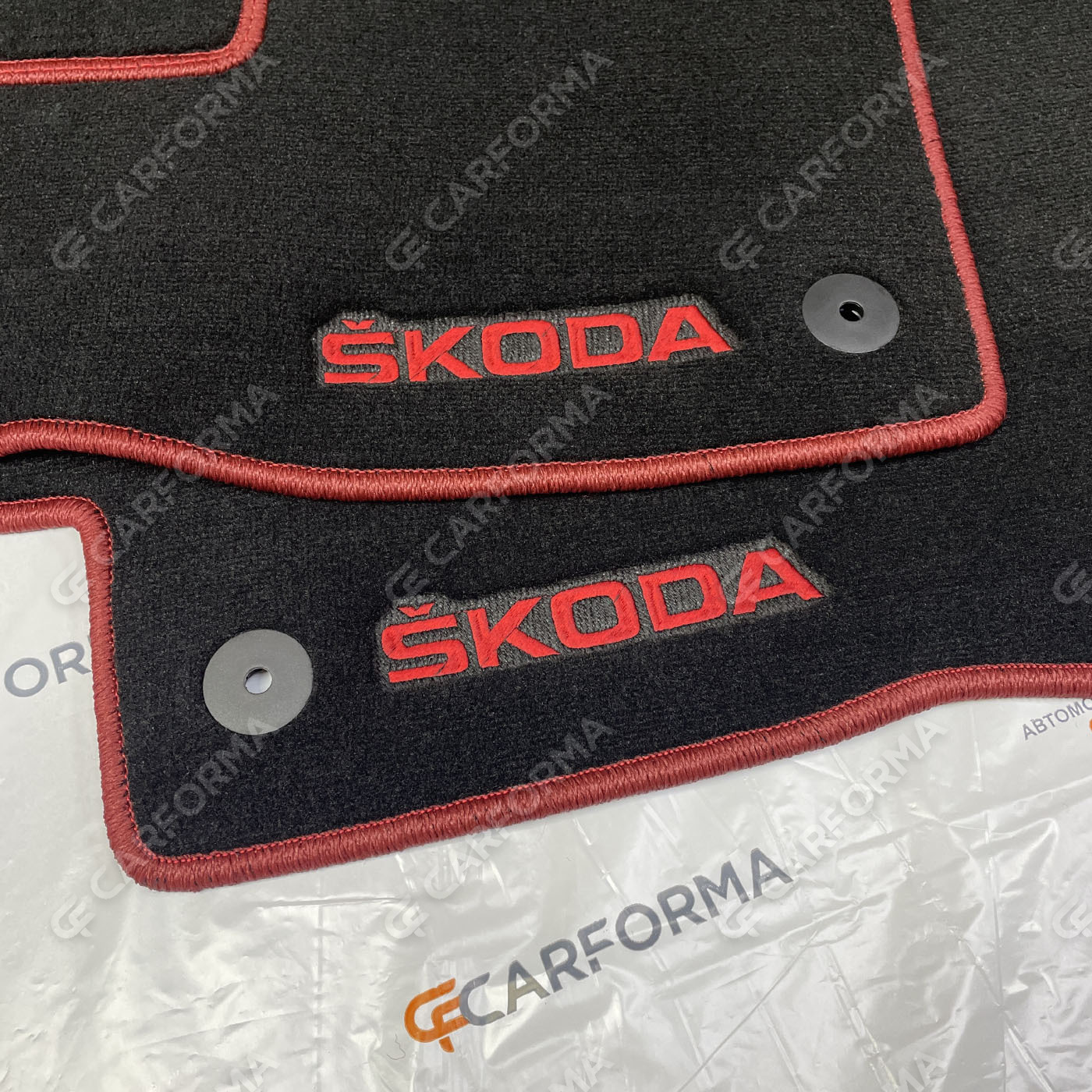 Ворсовые коврики на Skoda Rapid II 2019&nbsp;-&nbsp;2026 в Череповеце