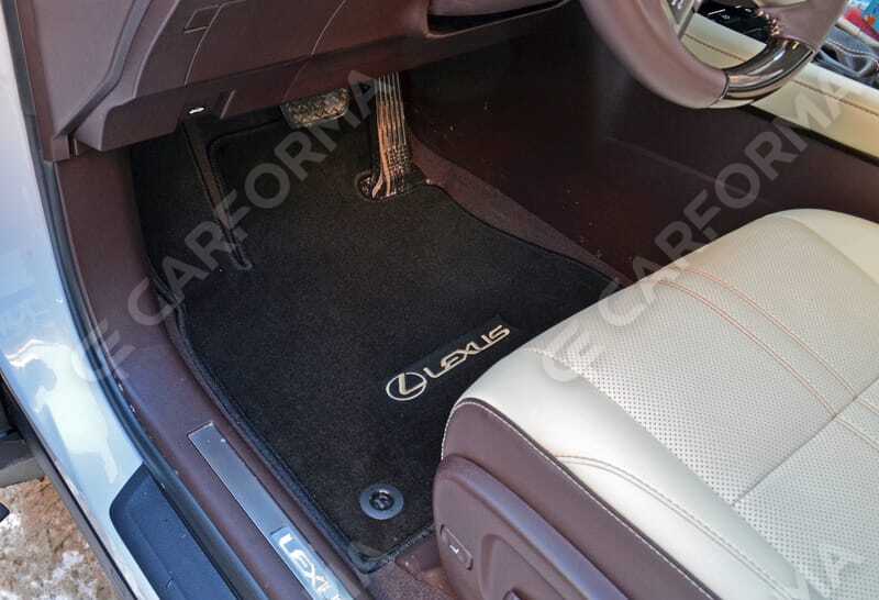 Ворсовые коврики на Lexus RX IV 2015&nbsp;-&nbsp;2022 в Череповеце