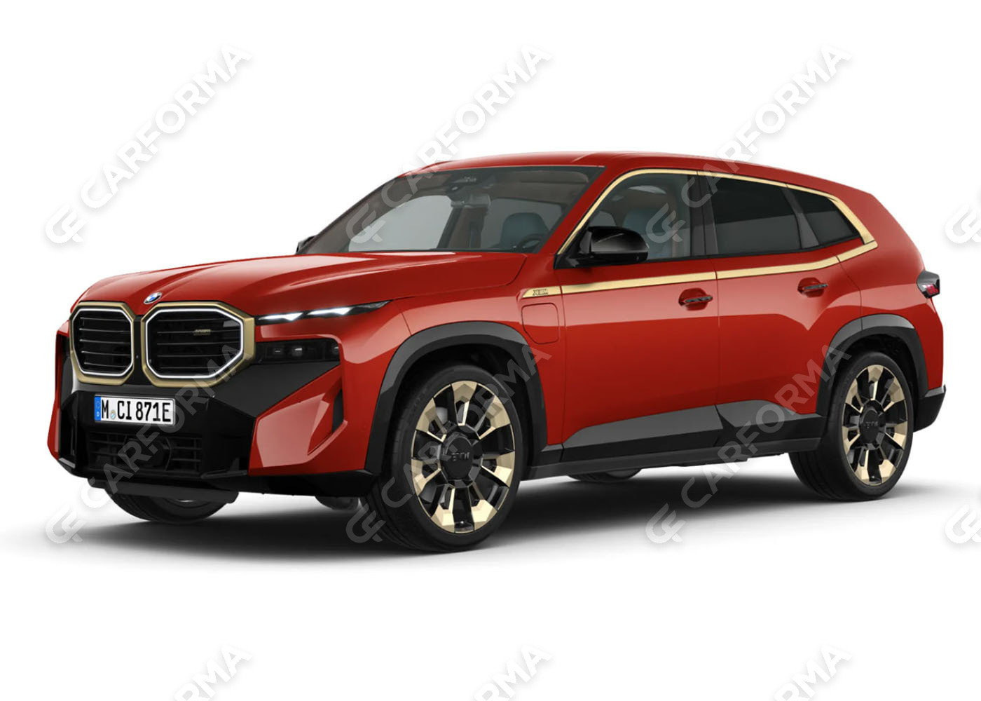 Ворсовые коврики на BMW XM (G09) 2022&nbsp;-&nbsp;2026