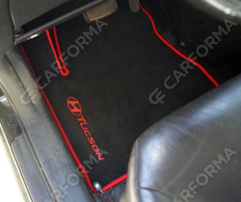 Ворсовые коврики на Hyundai Tucson I 2004&nbsp;-&nbsp;2010 в Череповеце