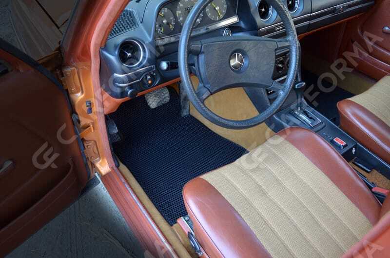 Ворсовые коврики на Mercedes W123 1975&nbsp;-&nbsp;1986 в Череповеце